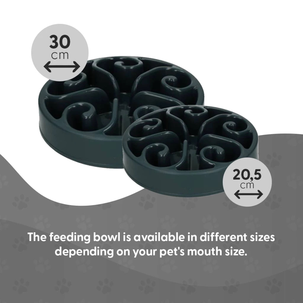 Gamelle anti-glouton spirale - 2 tailles disponibles