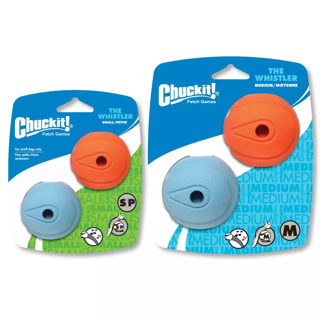 Chuckit! The Whistler (paquet de 2) - 2 tailles disponibles