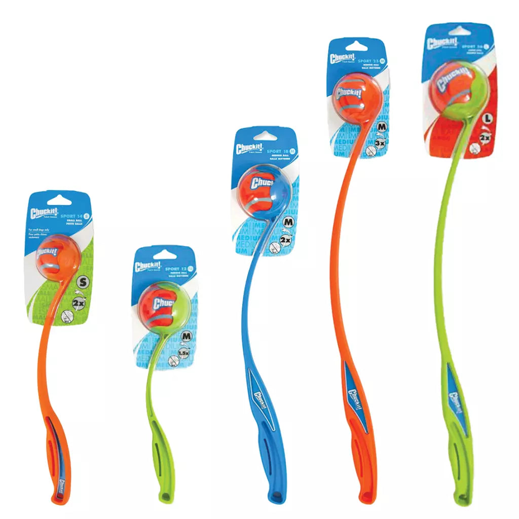 Chuckit! Lanceur de balle sportif - 5 tailles disponibles