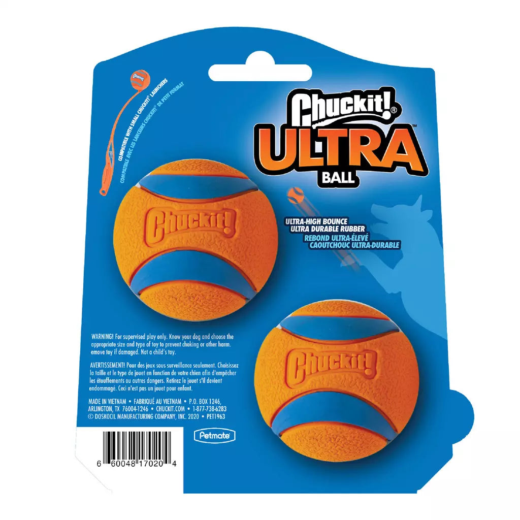 Chuckit! Balle Ultra Ball - 5 tailles disponibles