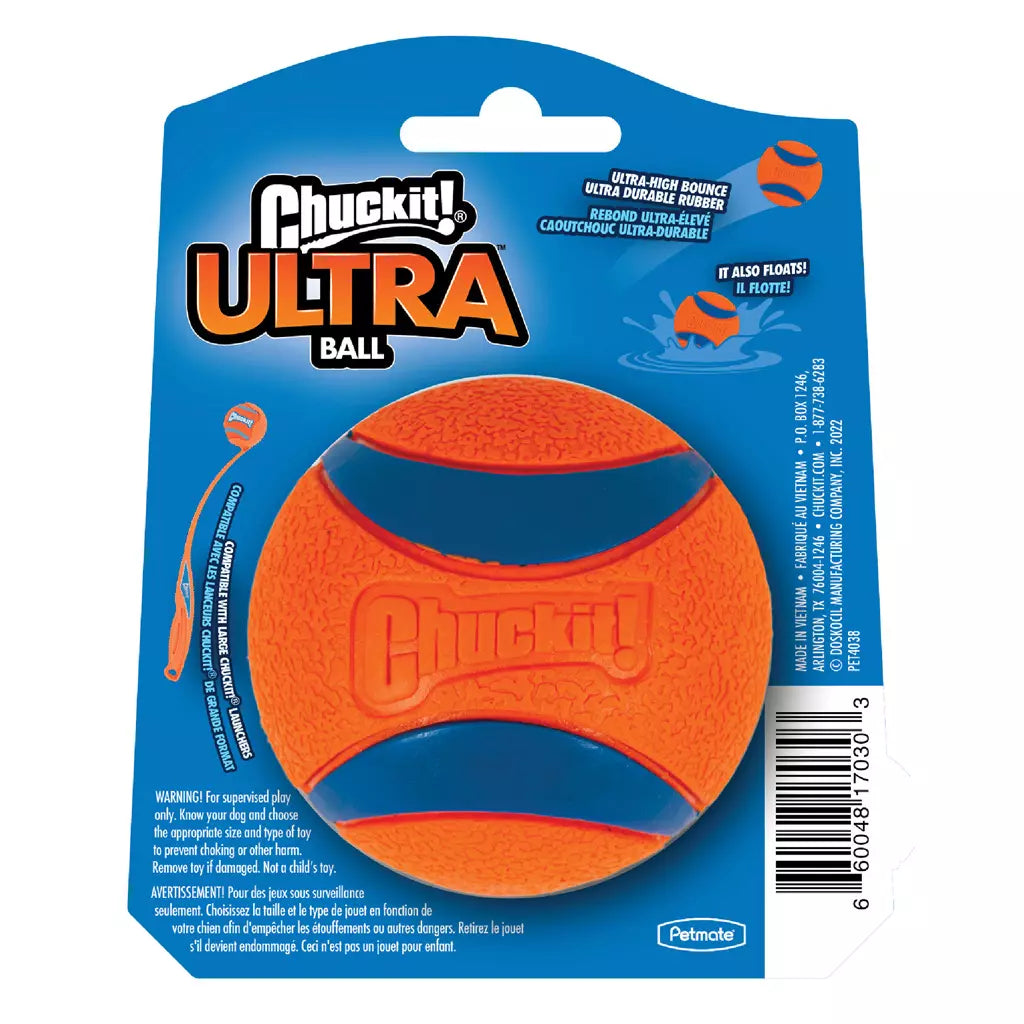 Chuckit! Balle Ultra Ball - 5 tailles disponibles