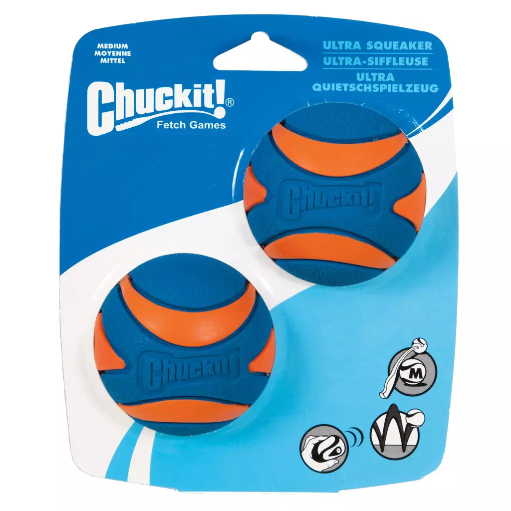 Chuckit! Ultra Squeaker - 4 tailles disponibles
