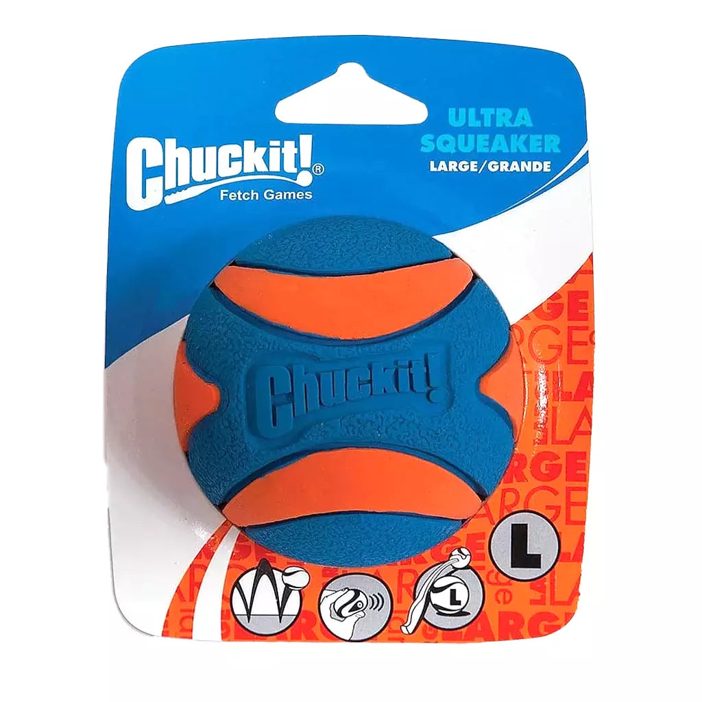 Chuckit! Ultra Squeaker - 4 tailles disponibles
